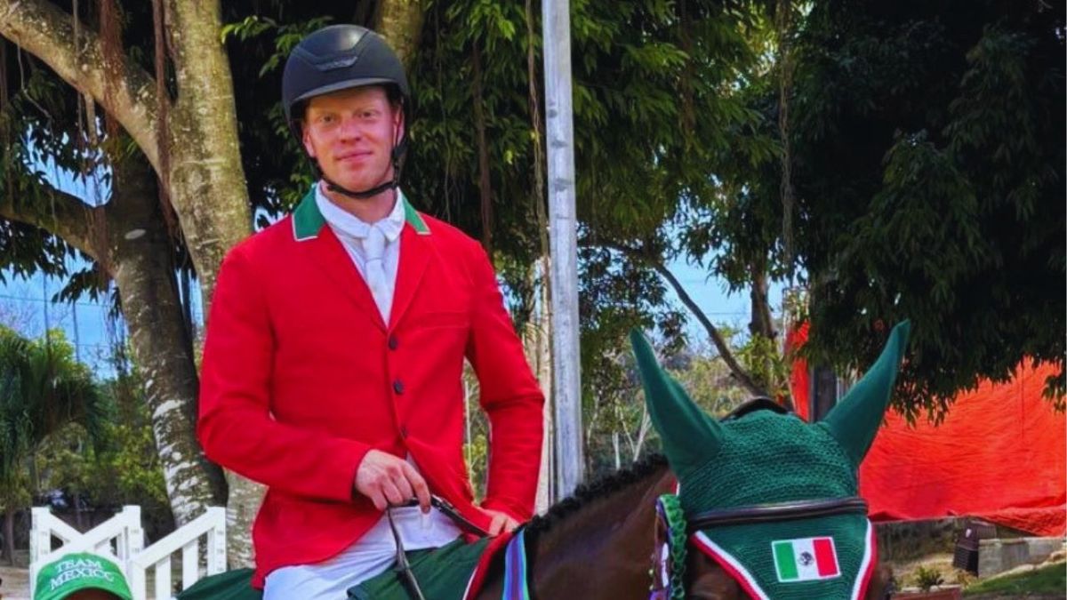 Alan Montemayor vende barras de granola para financiar su sueño en el ecuestre